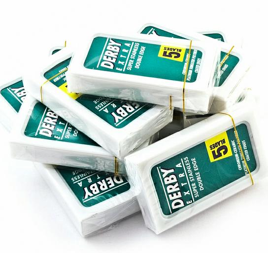 Derby Лезвия для бритья двусторонние Extra опт фото 2