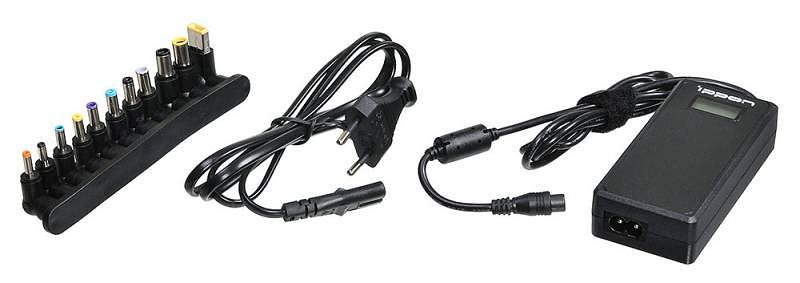 Блок питания Ippon D90U автоматический 90W 15V-19.5V 11-connectors 4.5A 1xUSB 2.1A от бытовой электросети LСD индикатор фото 5