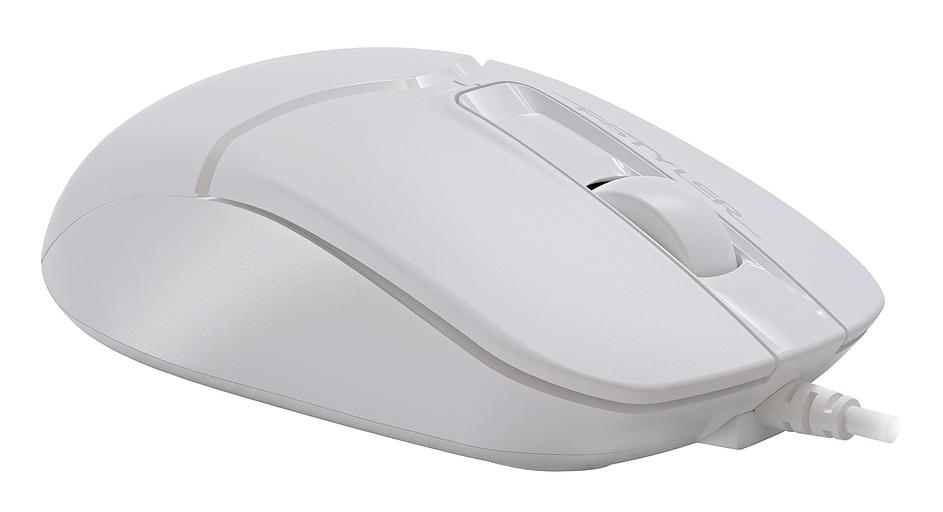 Мышь A4Tech Fstyler FM12 белый оптическая (1200dpi) USB (3but) фото 4