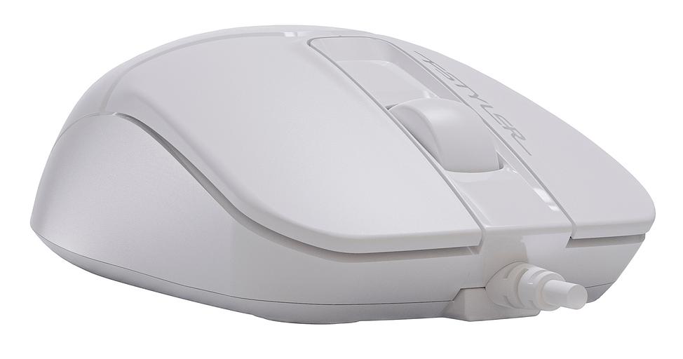 Мышь A4Tech Fstyler FM12 белый оптическая (1200dpi) USB (3but) фото 6