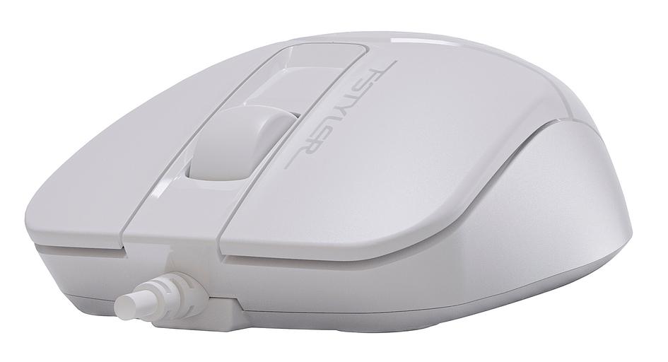 Мышь A4Tech Fstyler FM12 белый оптическая (1200dpi) USB (3but) фото 7