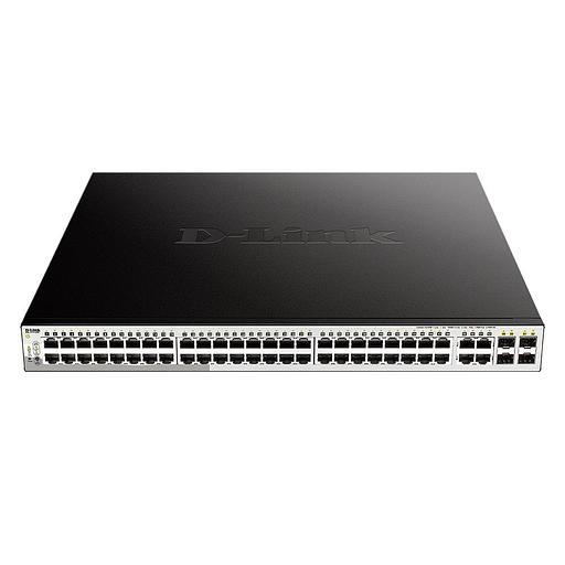 Коммутатор D-Link DGS-1210-52MP/FL1A 52G 48PoE+ 370W настраиваемый фото 2