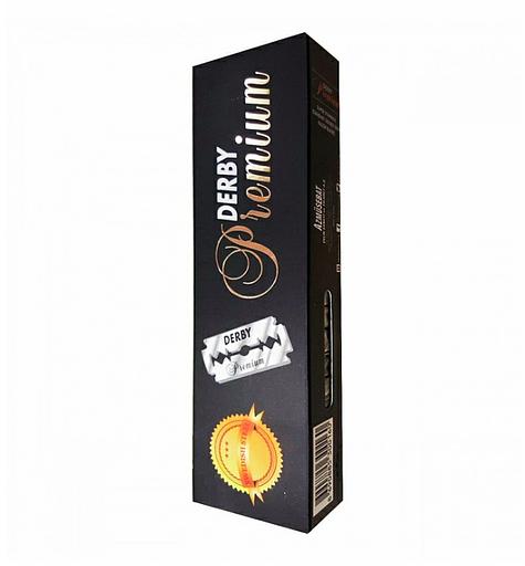 Derby Лезвия для бритья для станка 100 лезвий Premium опт фото 1