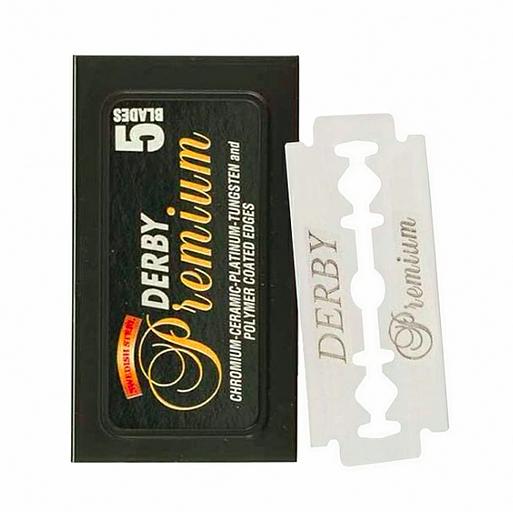 Derby Лезвия для бритья для станка 100 лезвий Premium опт фото 2