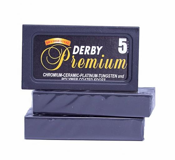 Derby Лезвия для бритья для станка 100 лезвий Premium опт фото 4
