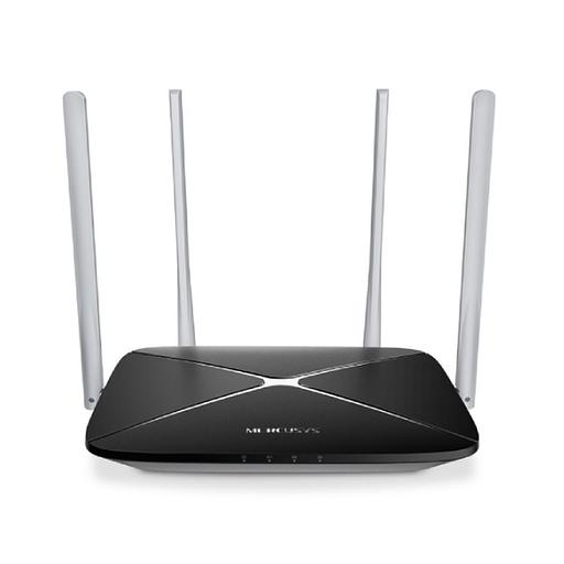 Роутер беспроводной Mercusys AC12 AC1200 10/100BASE-TX черный фото 1