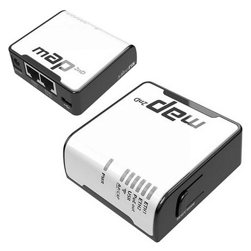 Точка доступа MikroTik mAP (RBMAP2ND) N300 10/100BASE-TX фото 1