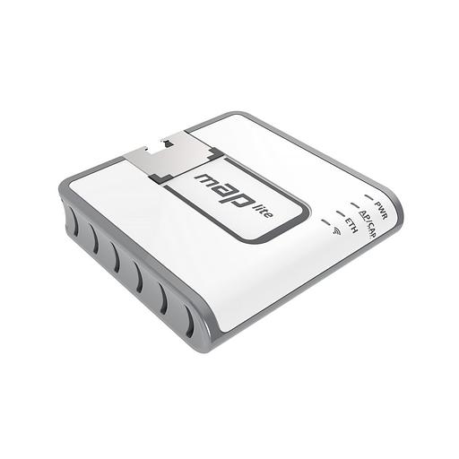 Точка доступа MikroTik mAP lite (RBMAPL-2ND) N300 10/100BASE-TX белый фото 1