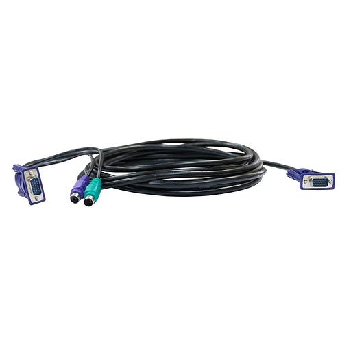 Кабель D-Link DKVM-CB/1.2M/B1A 1.2м черный VGA-PS/2 фото 1