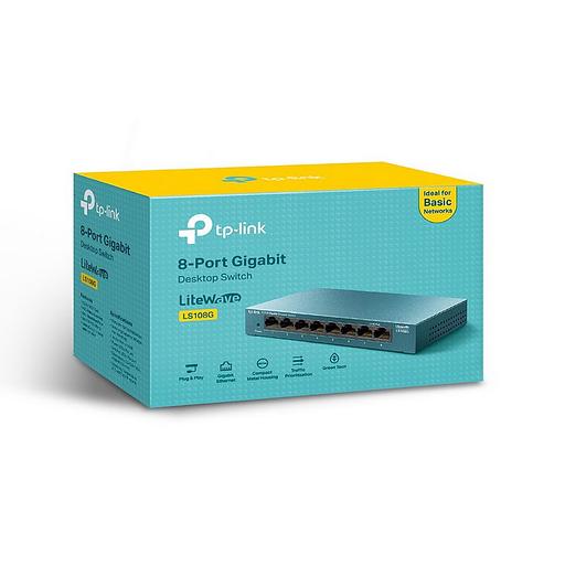 Коммутатор TP-Link LS108G 8G неуправляемый фото 4