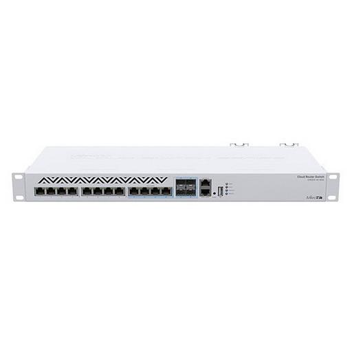 Коммутатор MikroTik CRS312-4C+8XG-RM 1x100Mb 4x10G управляемый фото 1