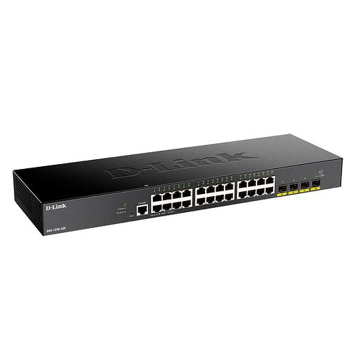 Коммутатор D-Link DGS-1250-28X/A1A 24G 4SFP+ настраиваемый фото 2