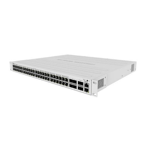 Коммутатор MikroTik CRS354-48P-4S+2Q+RM 1x100Mb 48G 4SFP+ 48PoE+ 700W управляемый фото 1