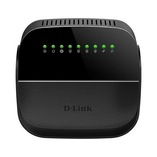 Роутер беспроводной D-Link DSL-2640U/R1A N150 ADSL2+/VDSL2 черный фото 2