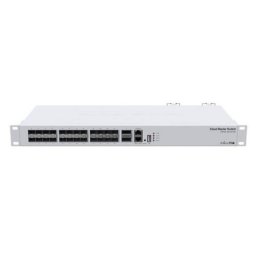 Коммутатор MikroTik CRS326-24S+2Q+RM 1x100Mb 24SFP+ управляемый фото 1