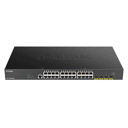 Коммутатор D-Link DGS-1250-28XMP DGS-1250-28XMP/A1A 24G 4SFP+ 24PoE 370W настраиваемый фото 2