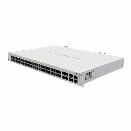 Коммутатор MikroTik CRS354-48G-4S+2Q+RM 1x100Mb 48G 4SFP+ управляемый фото 1