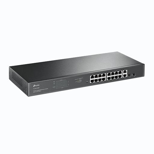 Коммутатор TP-Link JetStream TL-SG1218MP 18G 16PoE+ 250W неуправляемый фото 1