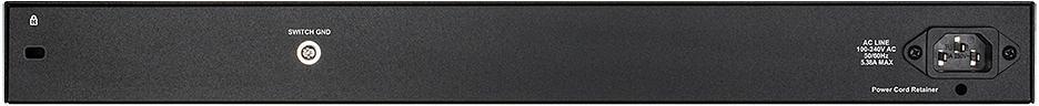 Коммутатор D-Link DGS-1210-28MP/F2A 24G 24PoE+ 370W настраиваемый фото 3
