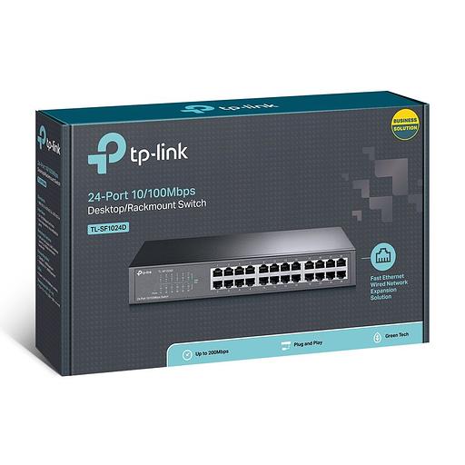 Коммутатор TP-Link TL-SF1024D 24x100Mb неуправляемый фото 3