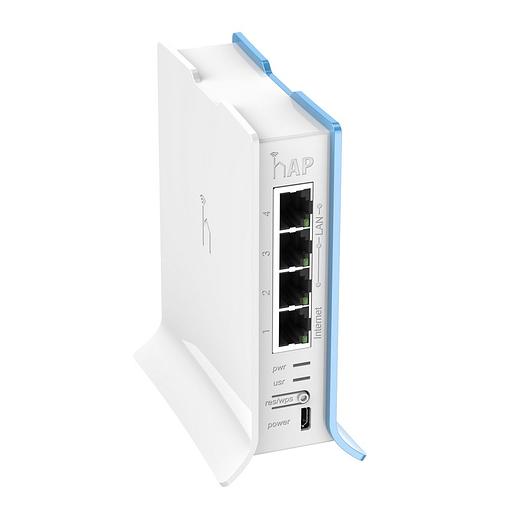 Роутер беспроводной MikroTik hAP lite TC (RB941-2ND-TC) N300 10/100BASE-TX белый фото 1