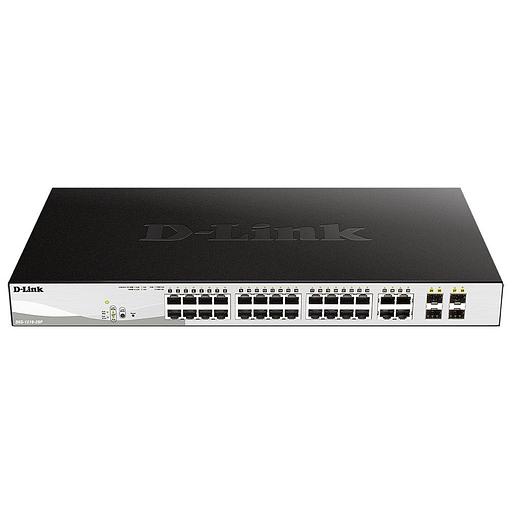 Коммутатор D-Link DGS-1210-28P/F1A 24G 24PoE 193W управляемый фото 2
