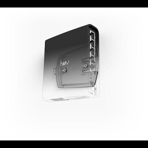 Роутер беспроводной MikroTik hAP ac2 (RBD52G-5HACD2HND-TC) AC1200 10/100/1000BASE-TX/4G ready черный фото 6