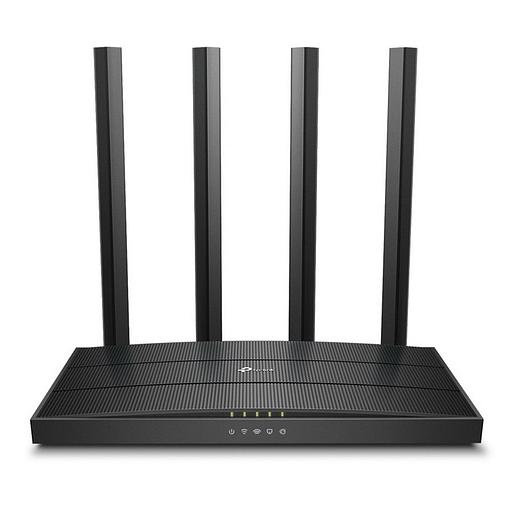 Роутер беспроводной TP-Link Archer C6 AC1200 10/100/1000BASE-TX черный фото 1
