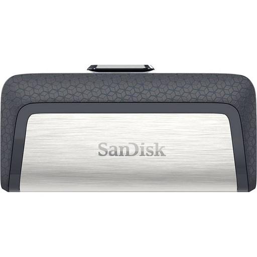 Флеш Диск Sandisk 128Gb Ultra Dual SDDDC2-128G-G46 USB3.0 серый/узор фото 1