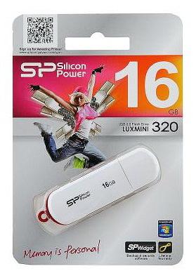 Флеш Диск Silicon Power 16Gb LuxMini 320 SP016GBUF2320V1W USB2.0 белый фото 4