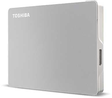 Жесткий диск Toshiba USB 3.0 4Tb HDTX140ESCCA Canvio Flex 2.5" серебристый фото 1