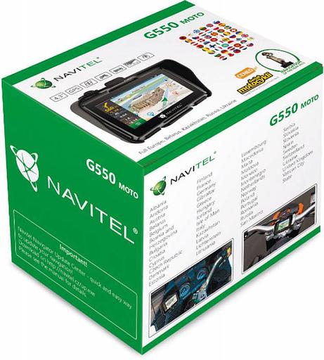 Навигатор Автомобильный GPS Navitel G550 Moto 4.3" 480x272 8Gb microSD черный Navitel фото 9