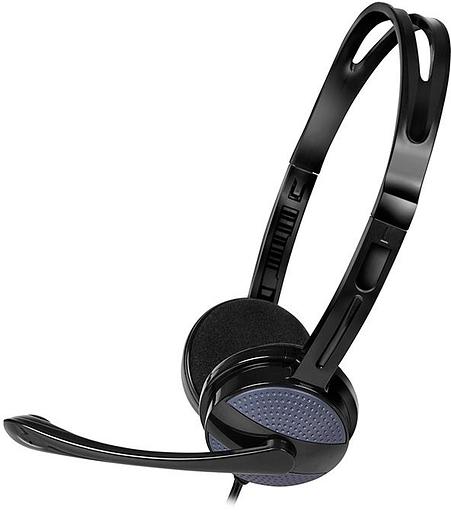 Наушники накладные Sven AP-151MV 1.2м черный проводные оголовье фото 1