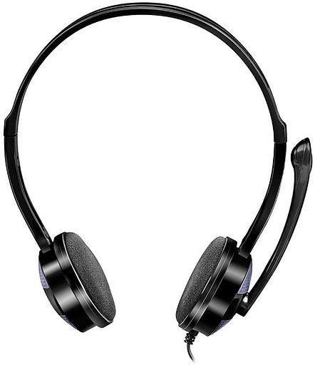 Наушники накладные Sven AP-151MV 1.2м черный проводные оголовье фото 2