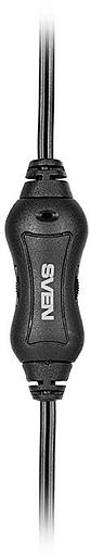 Наушники накладные Sven AP-151MV 1.2м черный проводные оголовье фото 5