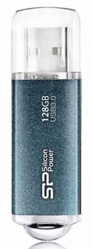 Флеш Диск Silicon Power 128Gb Marvel M01 SP128GBUF3M01V1B USB3.0 синий фото 1