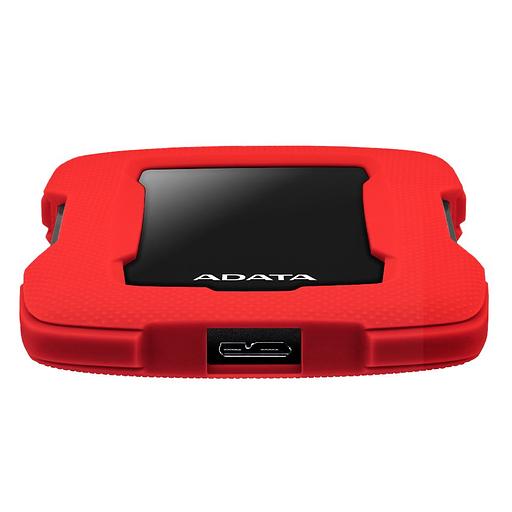 Жесткий диск A-Data USB 3.0 1Tb AHD330-1TU31-CRD HD330 DashDrive Durable 2.5" красный фото 2