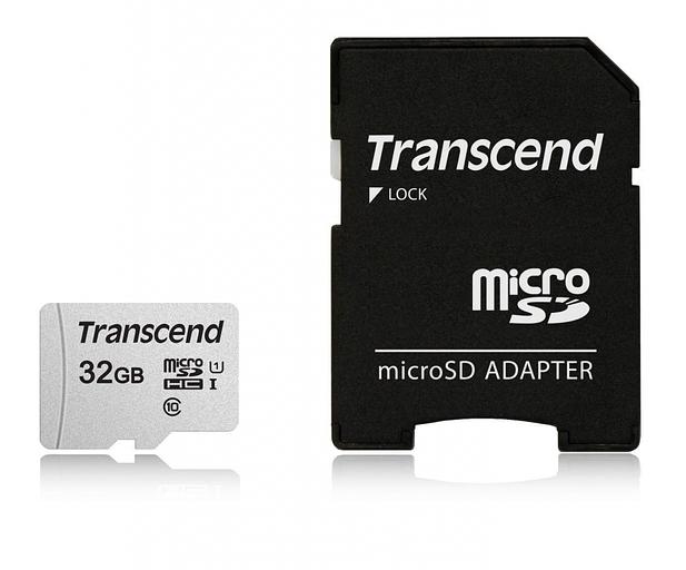 Карта памяти Transcend microSDHC 300S (TS32GUSD300S-A) фото 1