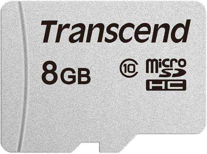 Флеш карта microSDHC 8Gb Class10 Transcend TS8GUSD300S w/o adapter фото 1
