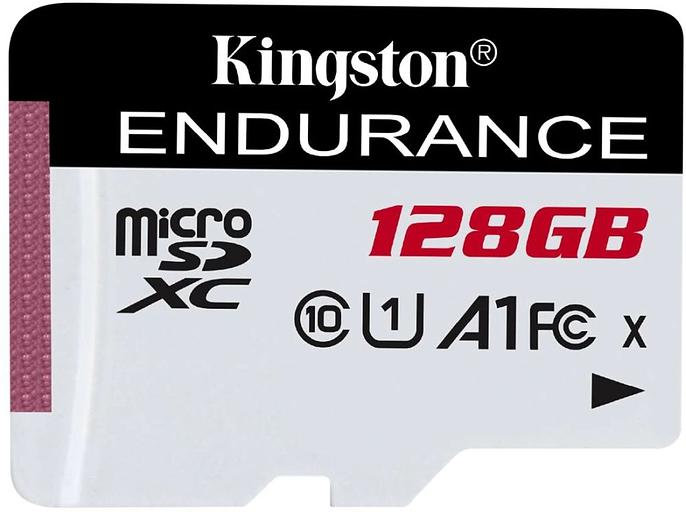 Флеш карта microSDXC 128Gb Class10 Kingston SDCE/128GB High Endurance w/o adapter фото 1
