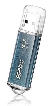 Флеш Диск Silicon Power 16Gb Marvel M01 SP016GBUF3M01V1B USB3.0 синий фото 1