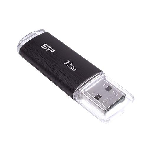 Флеш Диск Silicon Power 32Gb Ultima U02 SP032GBUF2U02V1K USB2.0 черный фото 1