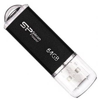 Флеш Диск Silicon Power 64Gb Ultima II-I Series SP064GBUF2M01V1K USB2.0 черный фото 2