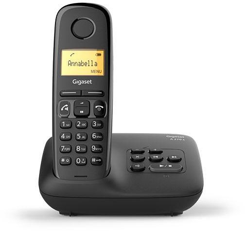 Р/Телефон Dect Gigaset A270A AM RUS черный автооветчик АОН фото 1