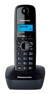 Р/Телефон Dect Panasonic KX-TG1611RUH серый АОН фото 1