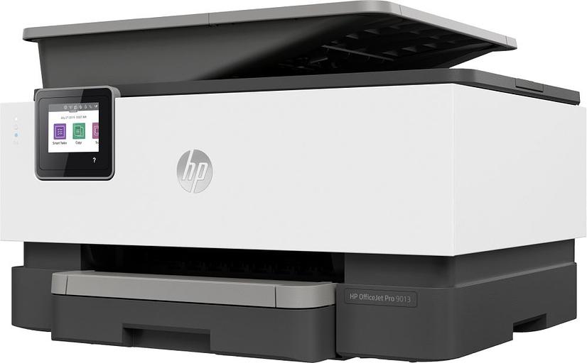 МФУ струйный HP Officejet Pro 9013 AiO (1KR49B) A4 Duplex WiFi USB RJ-45 белый/серый фото 4