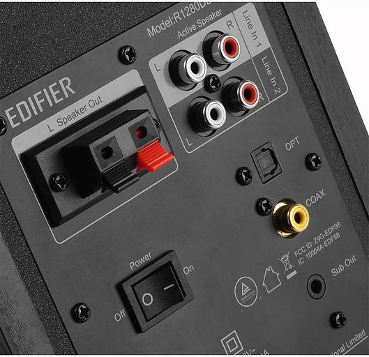 Колонки Bluetooth EDIFIER R1280DBs, 2.0, черный фото 3