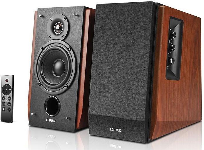 Колонки Edifier R1700BTs 2.0 коричневый 66Вт BT фото 1