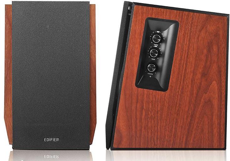 Колонки Edifier R1700BTs 2.0 коричневый 66Вт BT фото 3