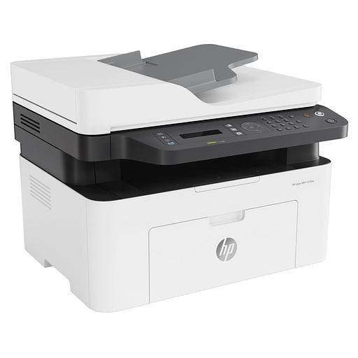 МФУ лазерный HP Laser 137fnw (4ZB84A) A4 WiFi белый/серый фото 1